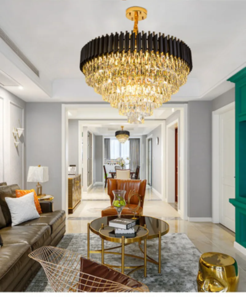 Хрустальная люстра хорошего качества K9 подвесные светильники для ресторана