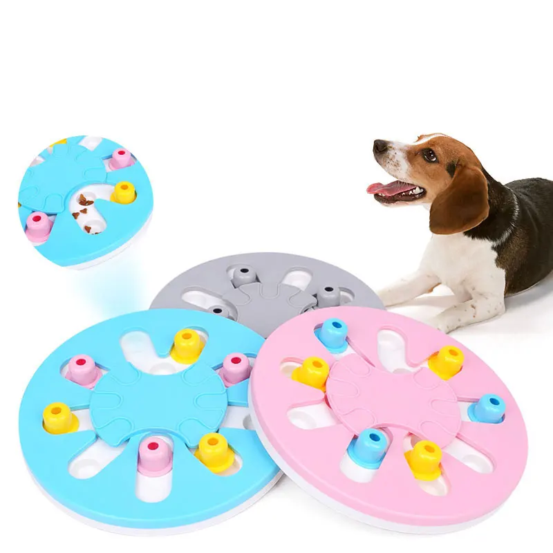 

Dog Puzzle Toys Improve Intelligence Food Dispenser Interactive Pets Feeder Relieve Pressure For Small Medium Dogs Pet Supplies