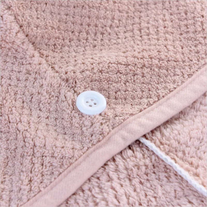 

Toalla de microfibra de secado rpido para bao y bao para mujer, turbante con nudo giratorio, accesorios para bao
