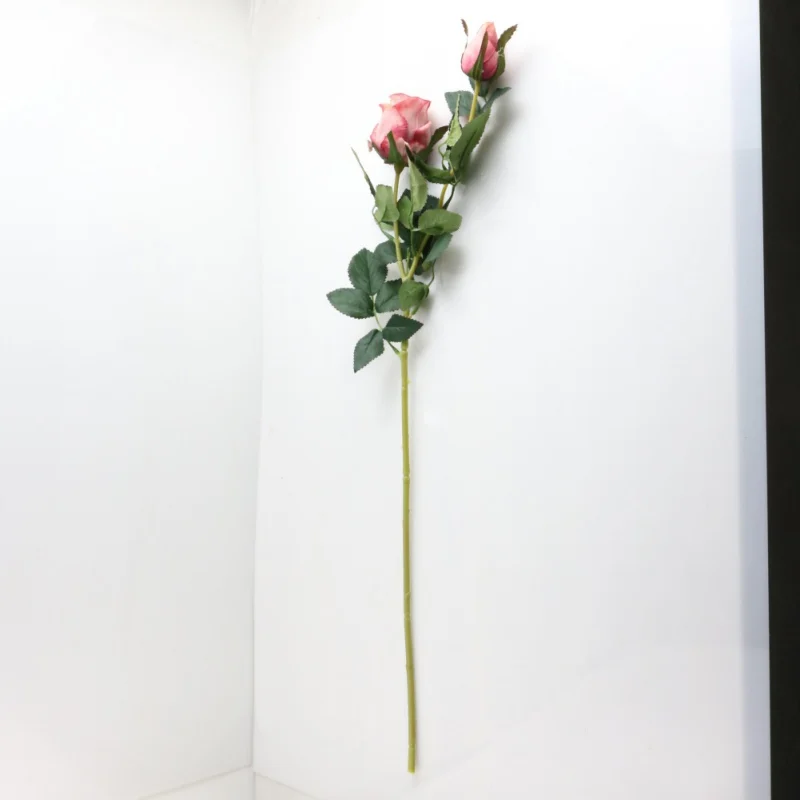 Для домашнего декора домашний настенный сад DIY украшения реквизит для фотосъемки искусственный шелк розы цветы поддельные цветок стебель дешевые YH