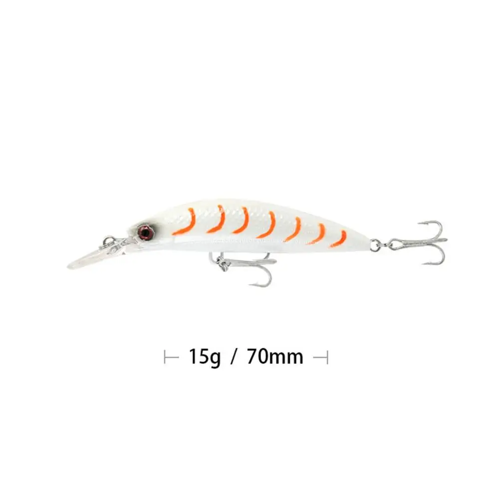 7 см 15 г 4 цвета длинная блесна Тонущая бионическая 3D глаза искусственная