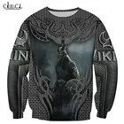 Новинка, популярный мужской свитшот CLOOCL с 3D-принтом викингов, модная Толстовка в стиле Харадзюку, пуловеры унисекс с рисунком, топы, Прямая поставка
