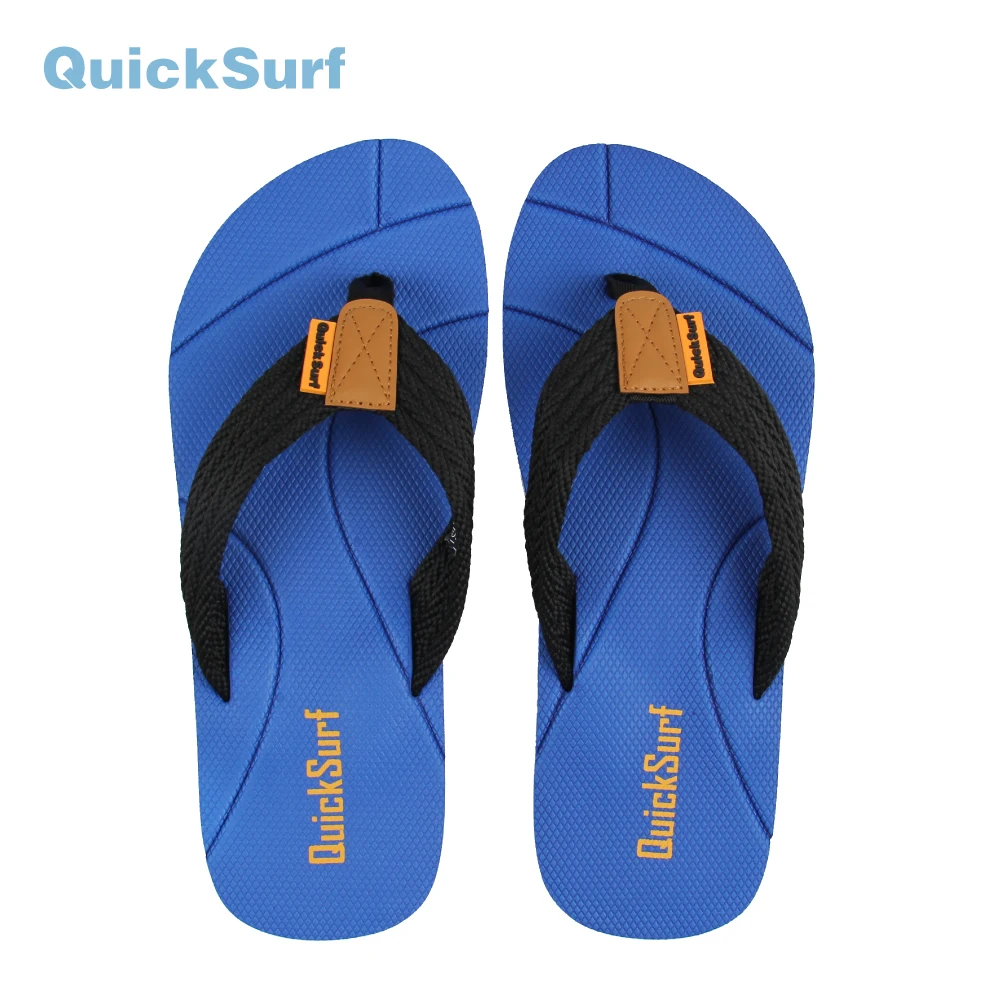 

Quicksurf Flip- Flops Summer Men's Slippers Beach Sandals Comfortable Men Casual Shoes Fashion Indoor Flat Flip Flop כפכפים לגבר
