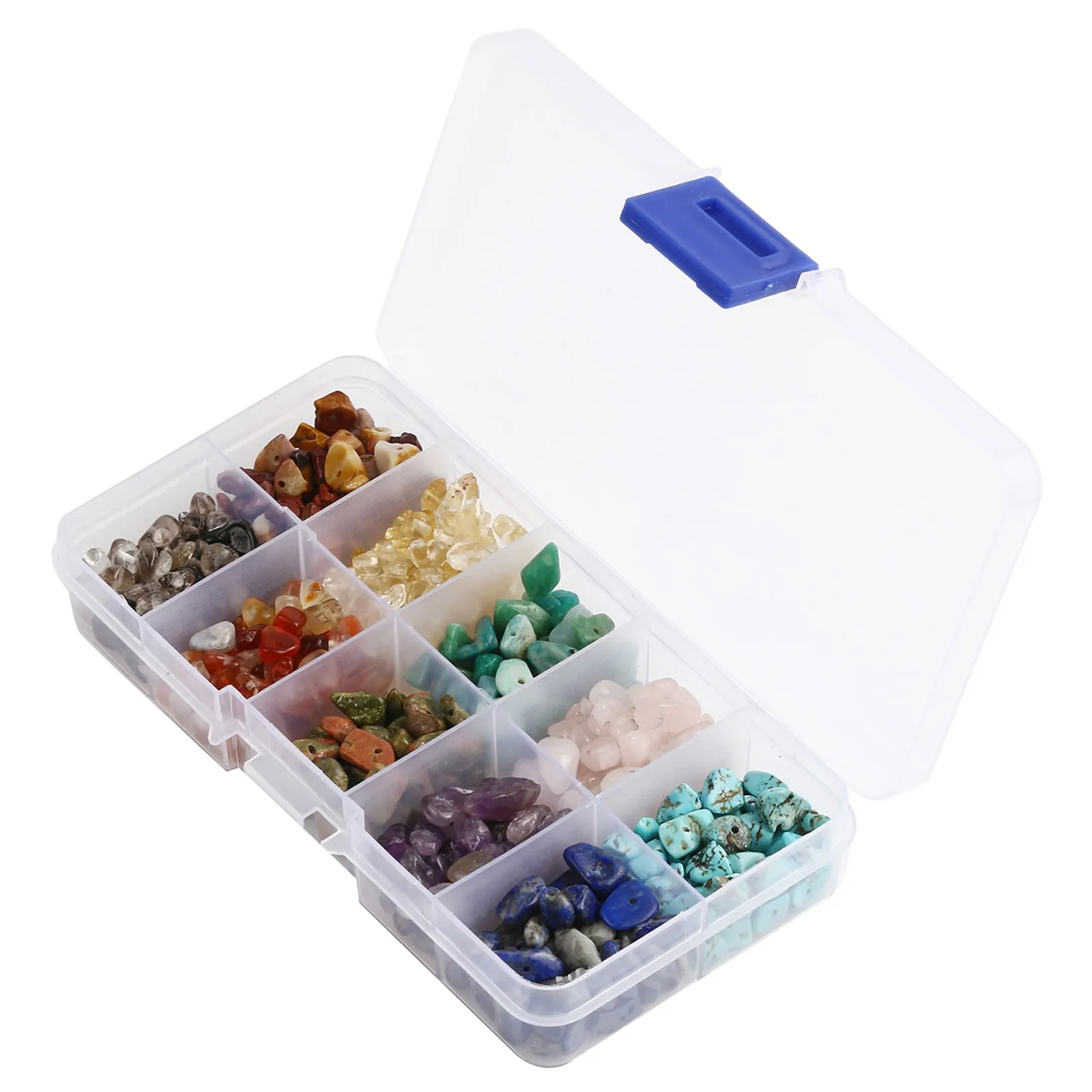 Promotional Products Natural Chip Stone Beads For Jewelry Making Diy Crystal With Box | Дом и сад