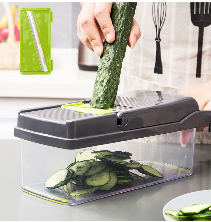 Vegetable Cutter Kitchen accessories Mandoline Slicer Fruit Dicer Cutter Potato Peeler Carrot Cheese Grater Vegetable Slicer