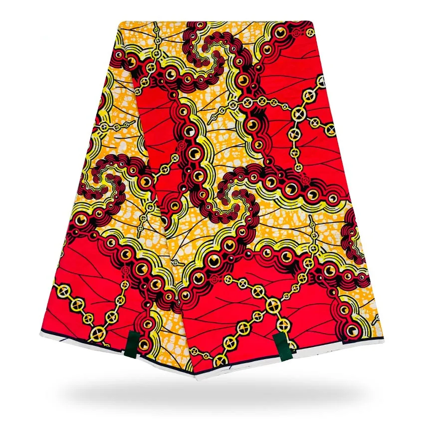 

Новая африканская восковая ткань, настоящий воск Анкары, батик, 100% хлопок, материал «сделай сам», шитье, нигерийская мягкая ткань для вечерн...