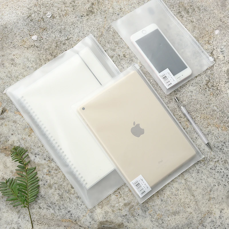 B5 B6 A4 ПВХ презентации связующего папка на молнии сумку в сдержанном стиле