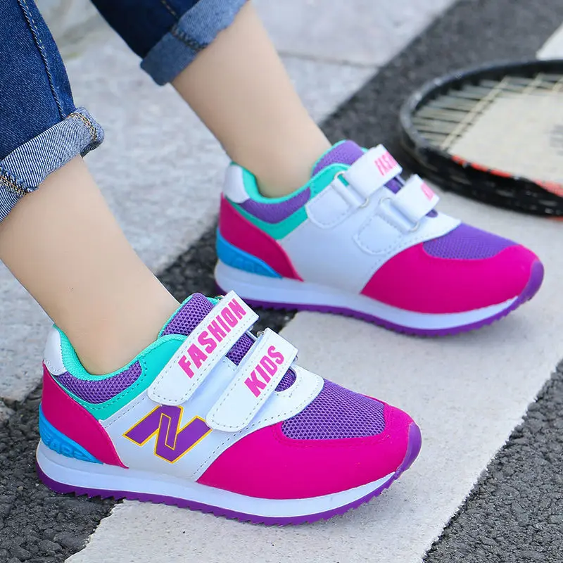 Осенние детские кроссовки обувь для девочек модная повседневная детская