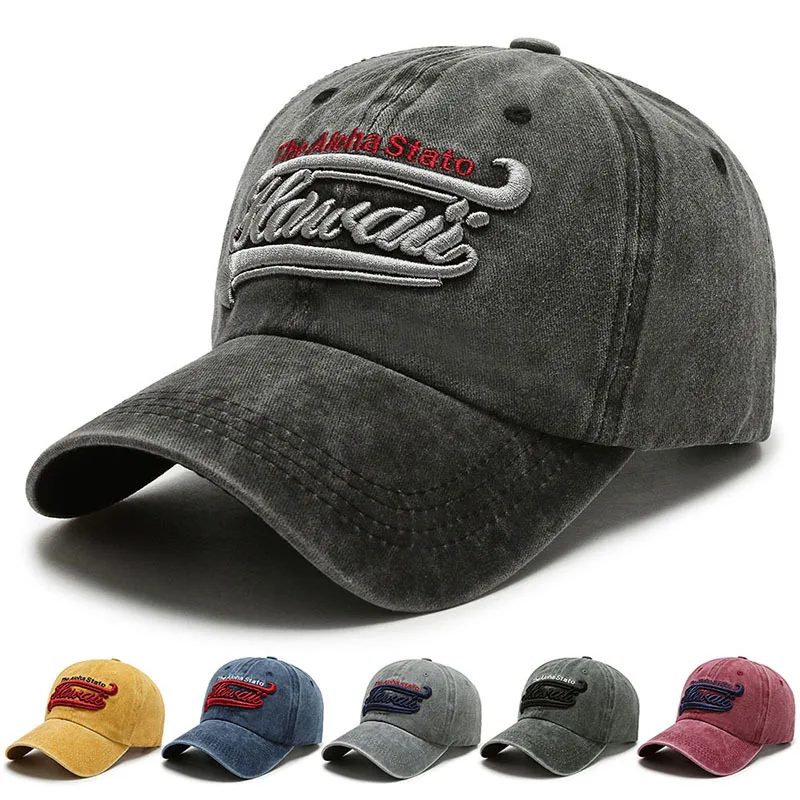 

Бейсболки GQILYYBZ с вышитыми буквами для мужчин и женщин, Повседневная Спортивная Кепка от солнца в стиле ретро, в стиле хип-хоп