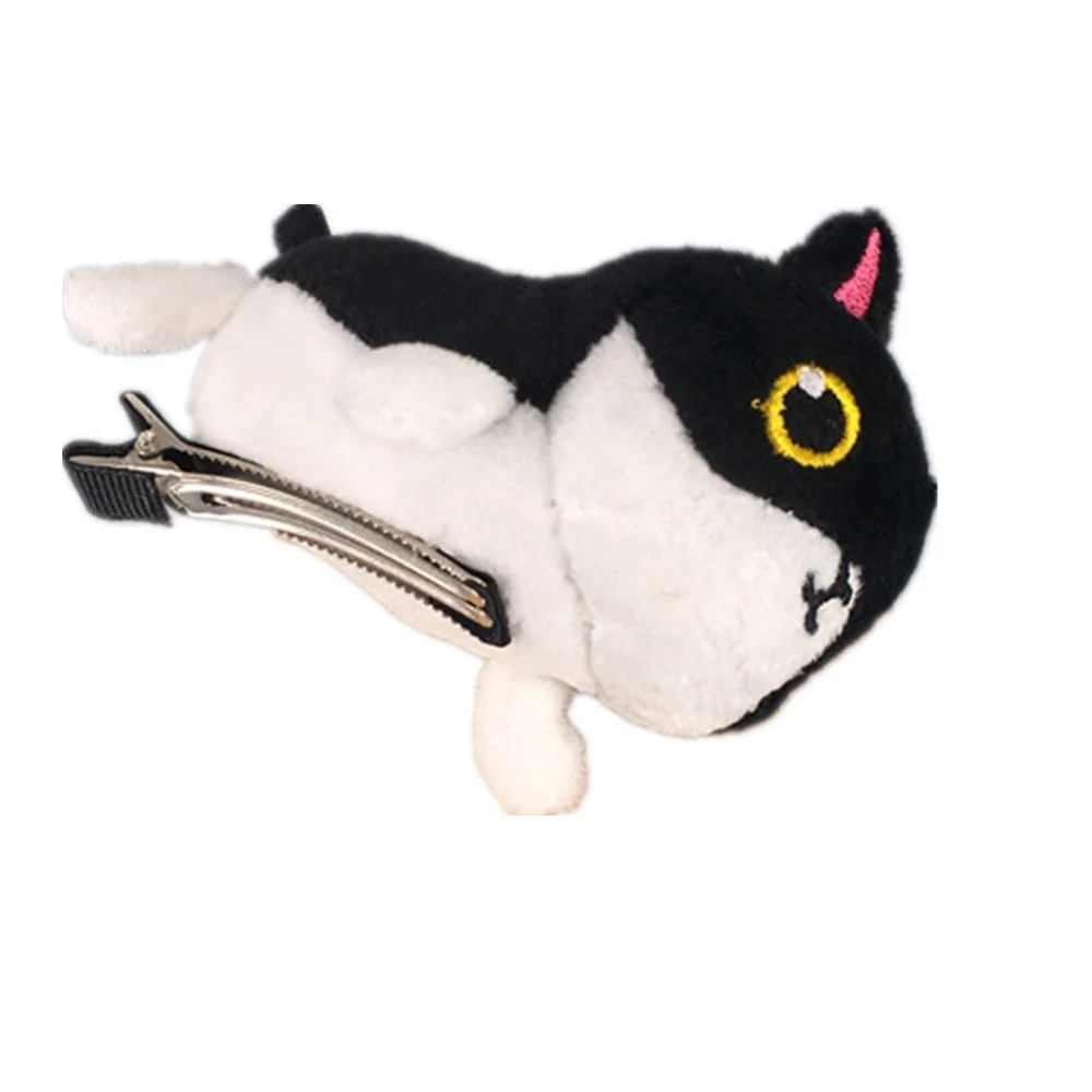 Новый кошка игрушка плюшевая мягкая медведь клип и плисовой вечерние подарок