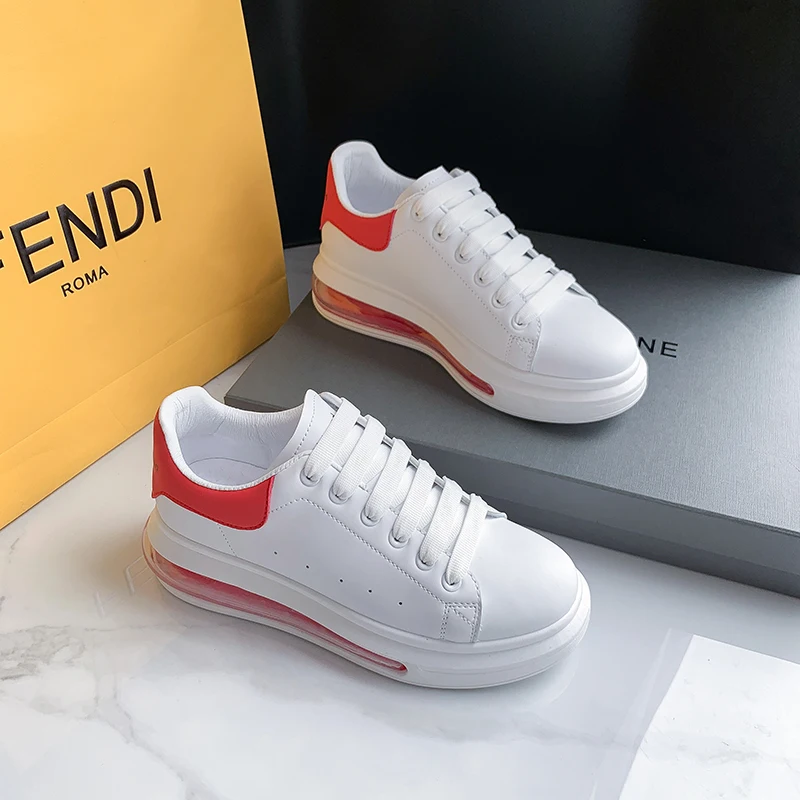 

2021 new sports fitness shoes breathable casual versatile fashion Korean style breathable shoes casual shoes women's thick soled