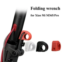 electric scooter folding wrench spanner fasteners fixed hook fastener buckle part finger protective kit for xiaomi m365profz