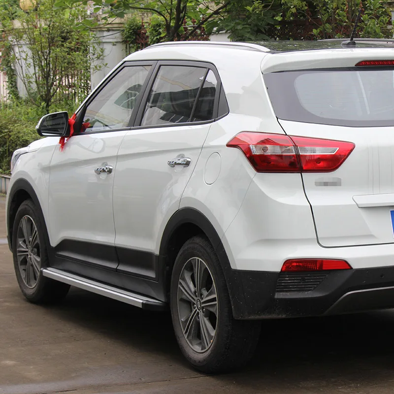 Боковой шаг Беговая доска боковой бар для HYUNDAI IX35 к IX25 SANTAFE TUCSON GRAND SANTAFE, высокое качество, сверхмощный
