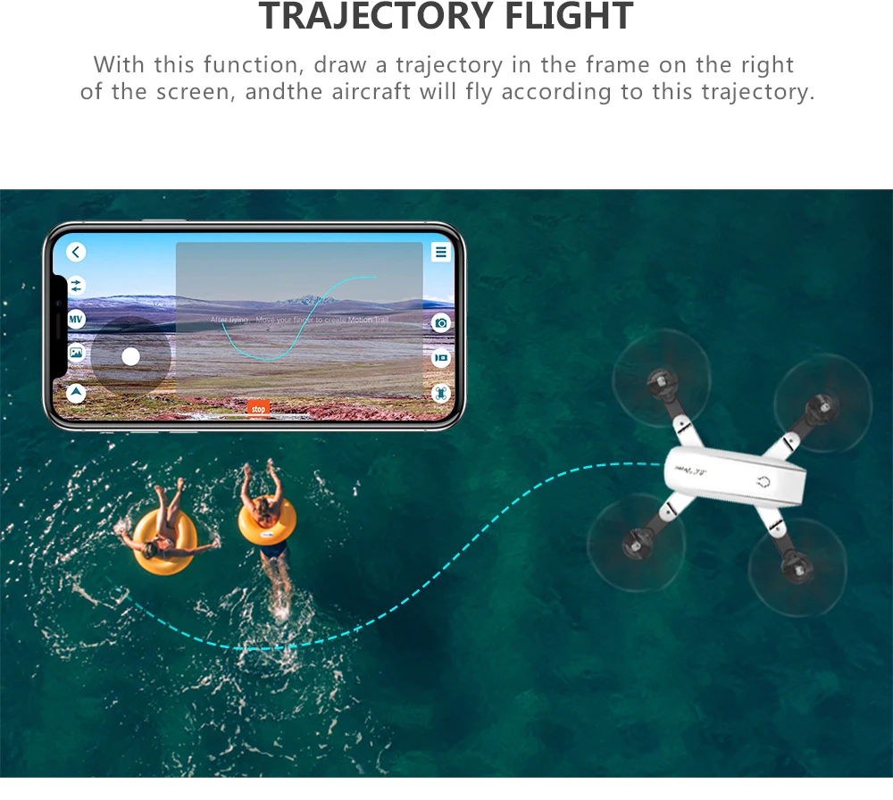 Mini Folding Unmanned Aerial Vehicle WIFI Drone With Camera HD 4K/1080P/720P FPV RTF Remote Control Helicopter RC Quadcopter Toy