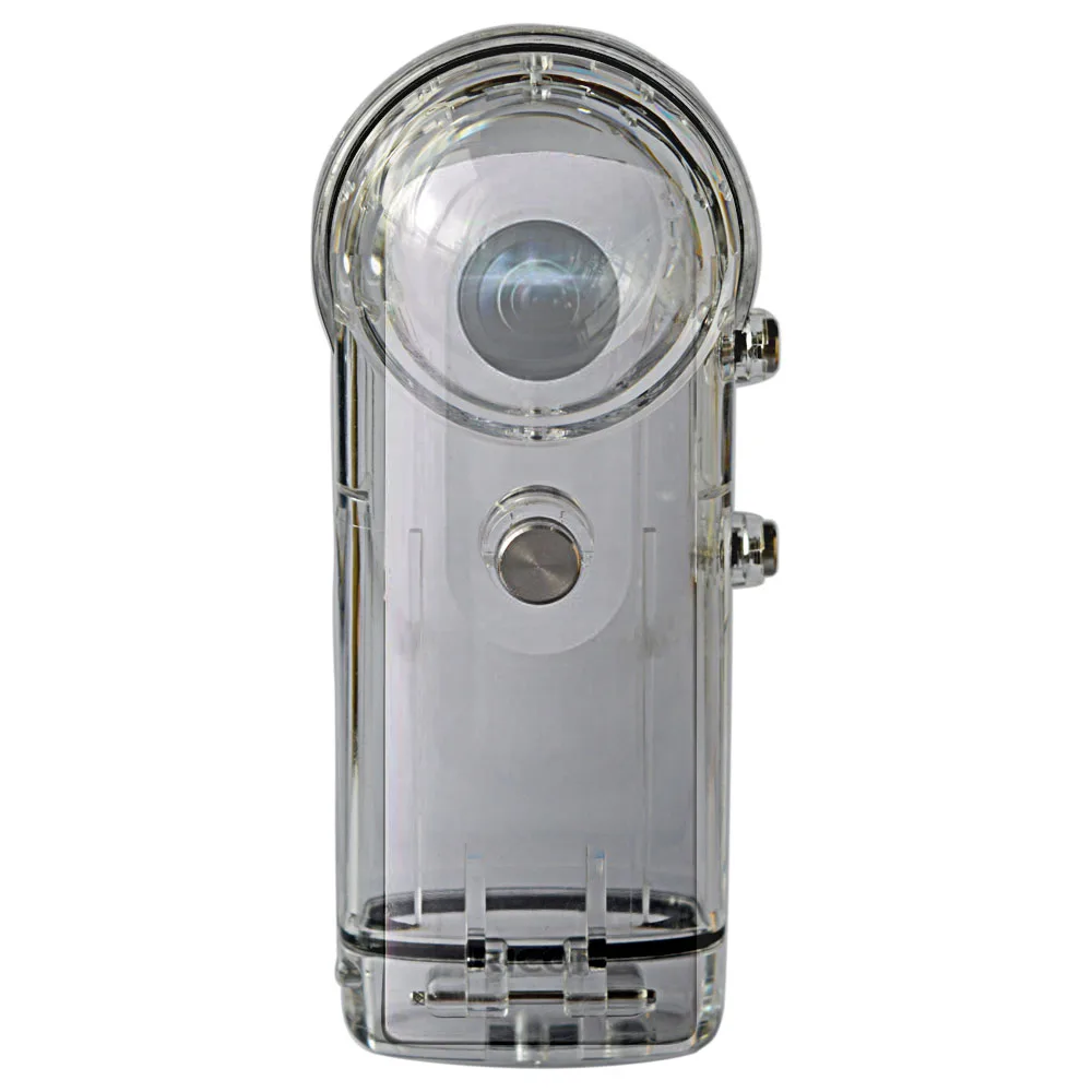 Купить 40 м Водонепроницаемый чехол для RICOH Theta V/Theta S & SC 360 панорамная экшн Камера аксессуары Корпус чехол для дайвинга защитная оболочка