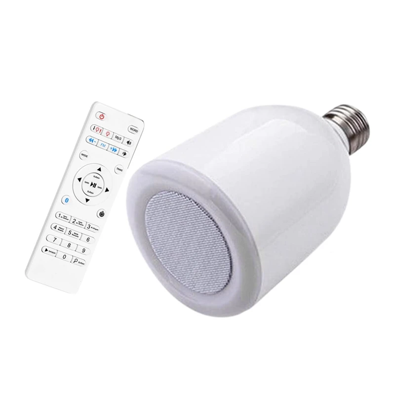 

Quran Muslim Speaker Lamps Dimmable LED Night Light Bulb E27,Smart Portable Bluetooth MP3 Player with TF Remote Control