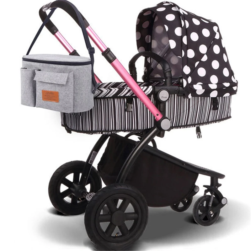 

Сумка-Органайзер для детской коляски, водонепроницаемый вместительный крючок для подгузников, аксессуары для путешествий