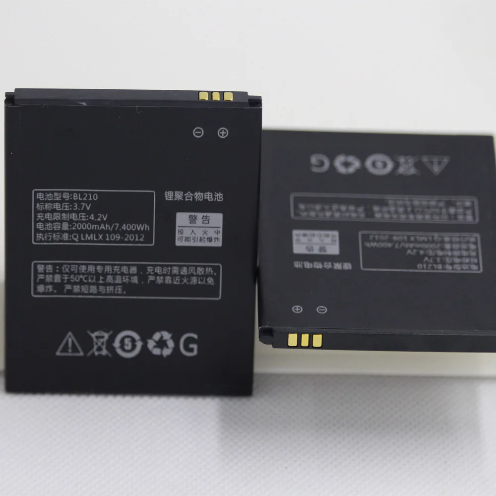 Аккумулятор ISUNOO BL 210 BL210 для Lenovo A536 A606 S820 S820E A750E A770E A658T S650 A656 A766|Аккумуляторы
