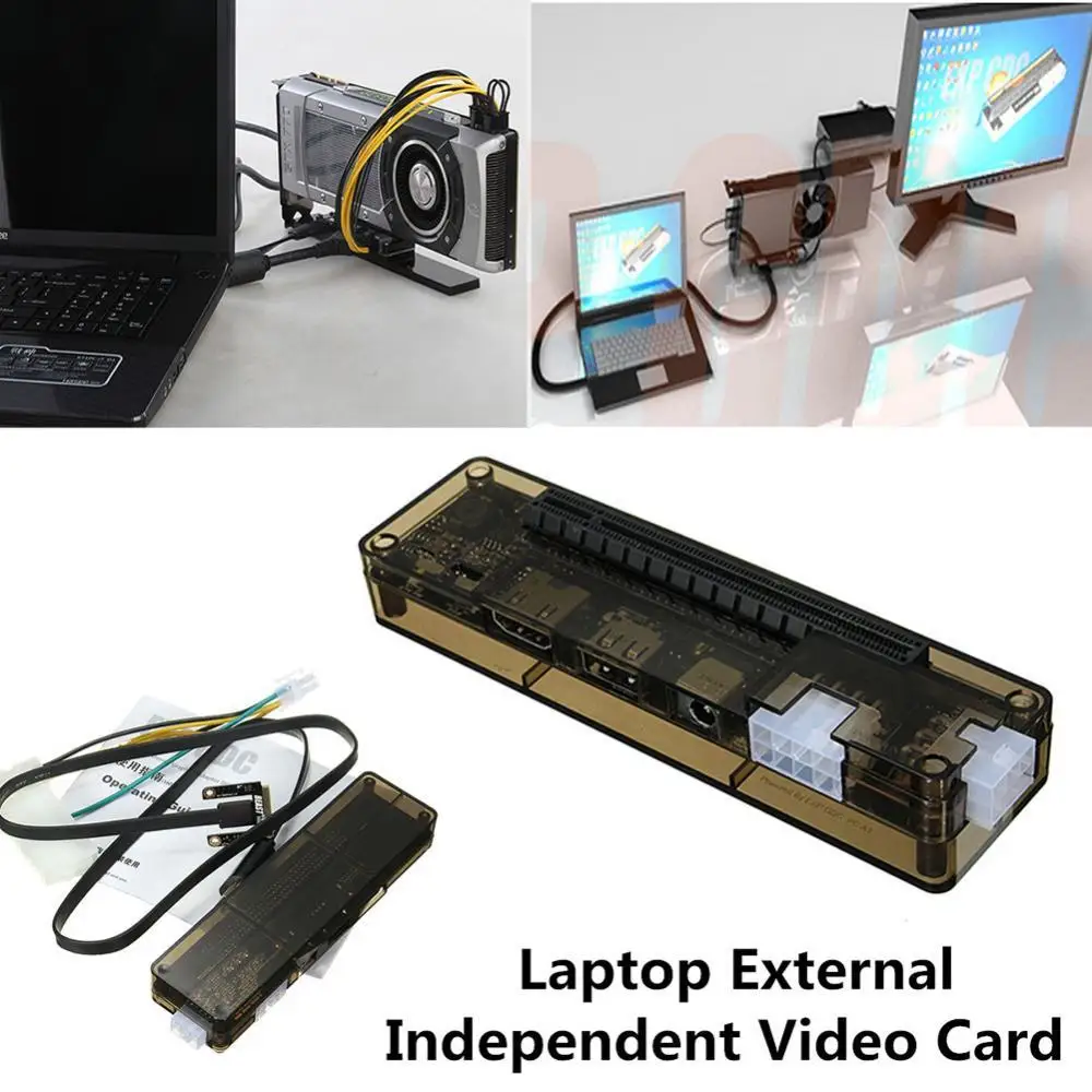 

50% Off Mini PCI-E V8.0 EXP Laptop External Independent Video Card Dock for Beast