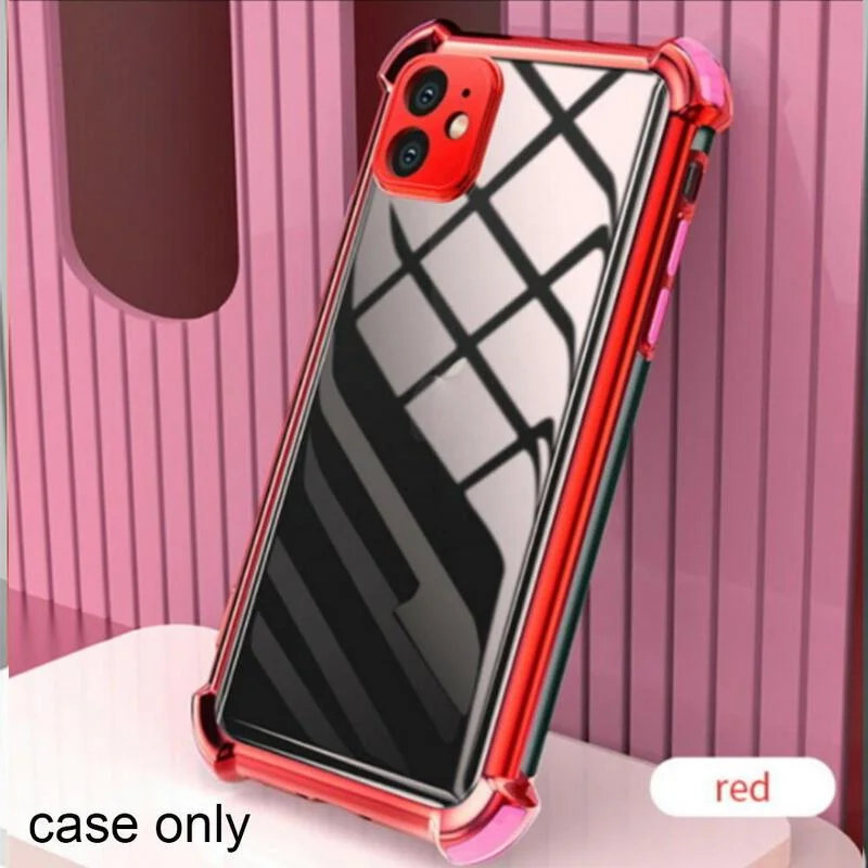 

For all series of Xiaomi 11 Pro Lite POCO X3Redmi Note 10 Pro K40 new electroplating four-corner anti-drop mobile phone case