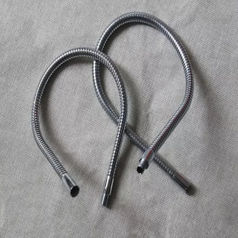 

Hot M10 led gooseneck led flexible holder lamp M10 Male+Female Chrome Metal Hose universal soft pipe Metal serpentine tubes DIY