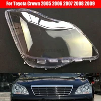 car headlight lens for toyota crown 2005 2006 2007 2008 2009 headlamp cover car replacement auto shell cover