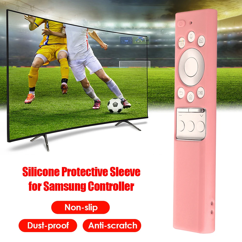 

1Pcs Remote Control Case for Samsung TV BN59-01265A BN59-01271A BN59-01272A Silicone Dustproof Protective Cover