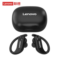 lenovo tws lp7 earphones handfree bluetooth 5 0 wireless headset ipx5 waterproof hifi bass touch waterproof sport earbud