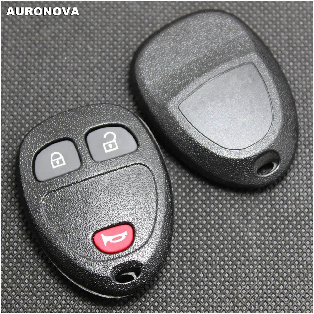AURONOVA Новый чехол для ключей Saturn Chevy Pontiac Buick 3 кнопки дистанционного ключа от