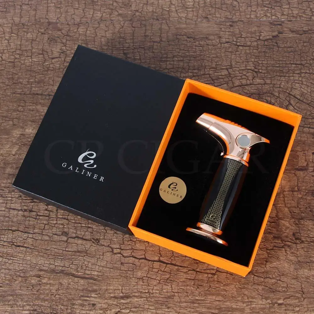 COHIBA карманная ракета с одним струйным пламенем Бутан сигарета фонарь зажигалка