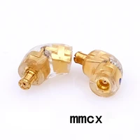 pair headphone plug for er4sr er4xr er2xr er2se er3xr er3se mmcx male to mmcx female converter adapter