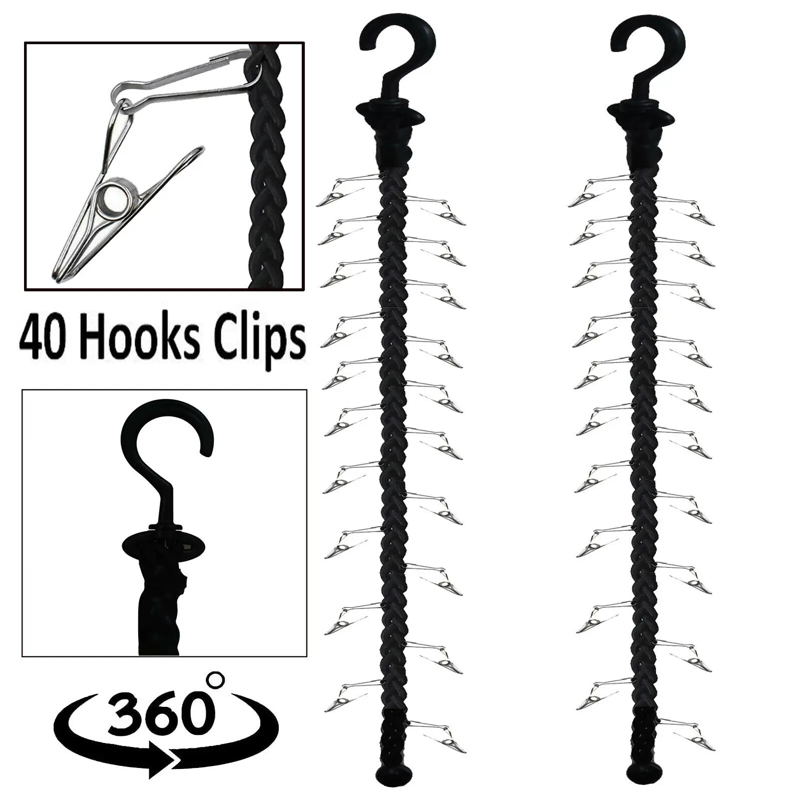 2X Волшебная цепочка для хранения компактные вешалки органайзер подвесные шкафы