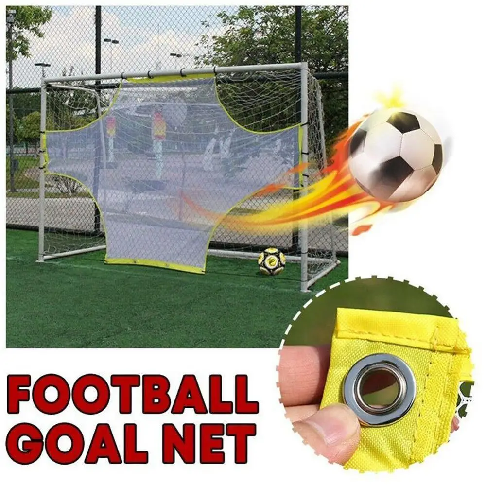 

Portable Football Soccer Training Target Practice Training Ball Soccer Net Shot Students For Children Goal