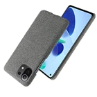 Тонкий жесткий тканевый чехол из поликарбоната для Xiaomi Mi 11 Lite Ultra 11i 11X Poco F3 M3 X3 NFC, чехол для Redmi Note 10 5G 10S 9S 8 9 Pro