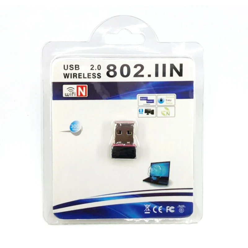 Новый беспроводной мини USB WiFi адаптер 150 Мбит/с Wi Fi для ПК Ethernet донгл 2 4G сетевая