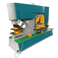 angle steel cutting machine combined bending punching function hydraulic iron worker ironworker