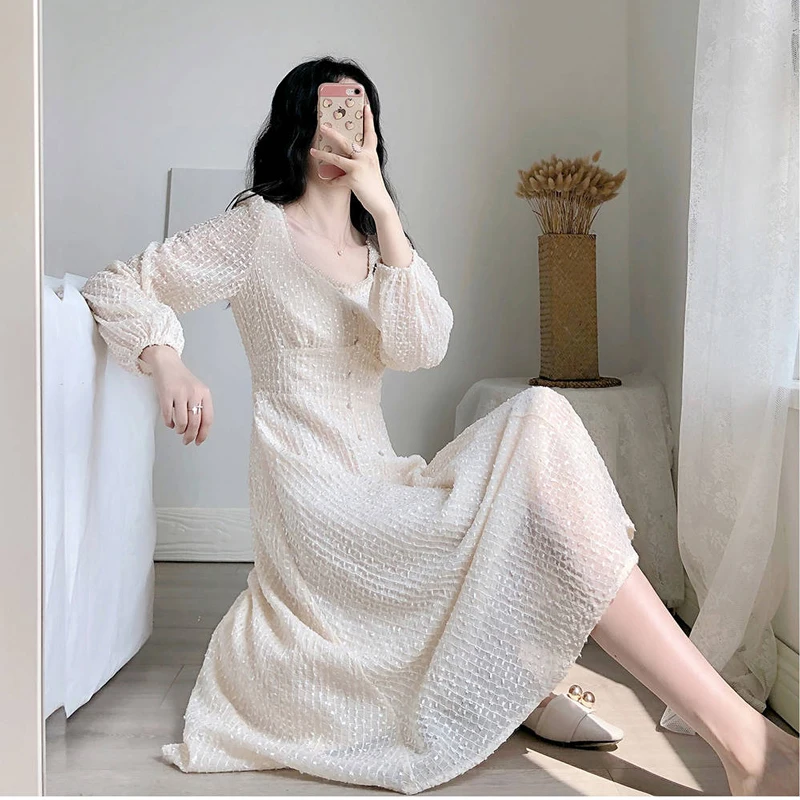 Женское Однотонное Платье Bella Philosophy белое элегантное платье с высокой талией и