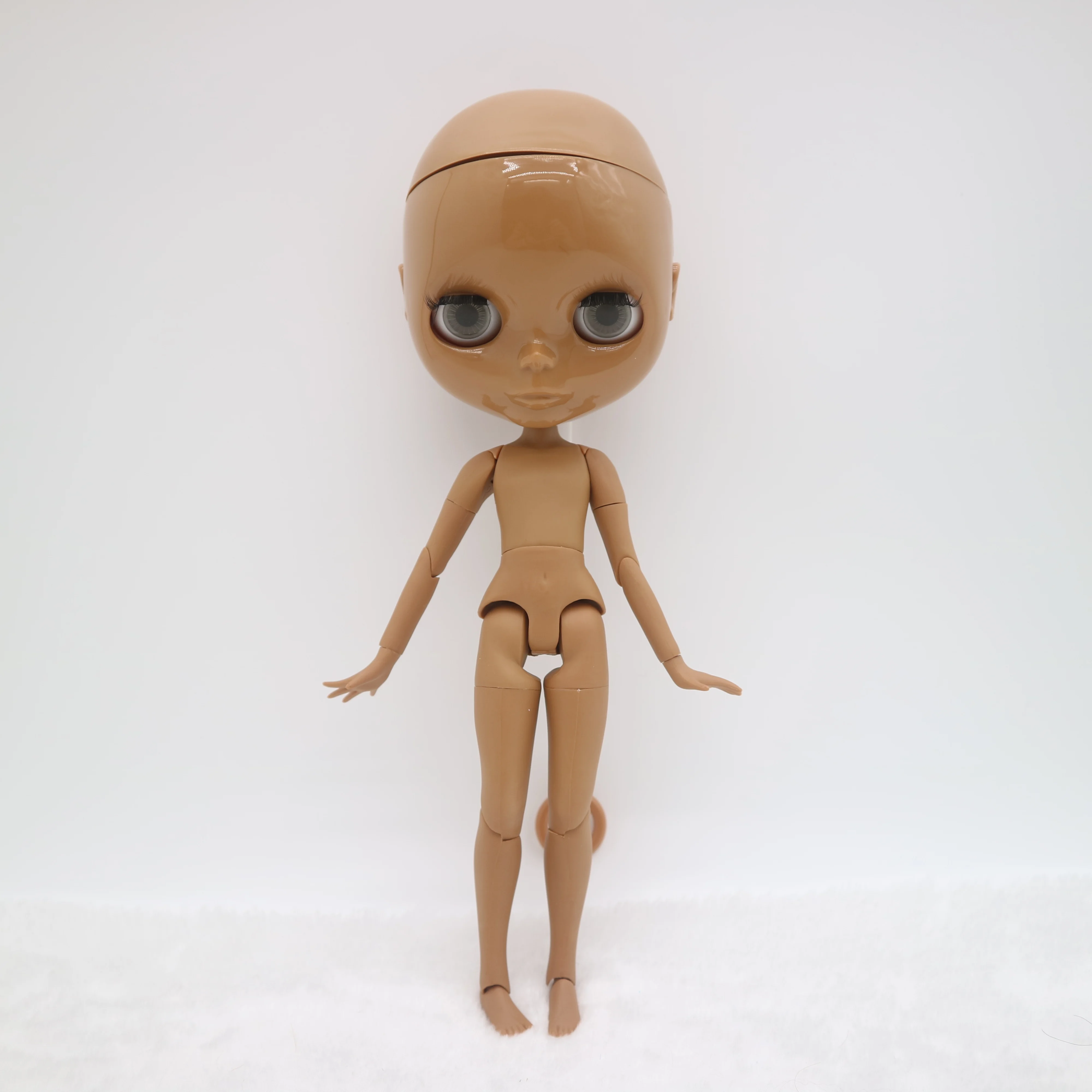 Кукла блайз шарнирная Обнаженная без волос макияжа | Игрушки и хобби