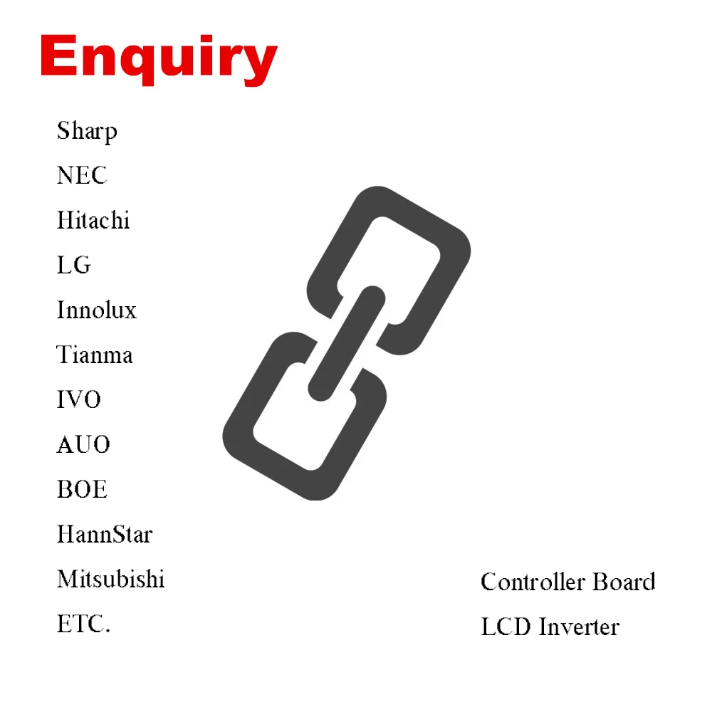 

Enquiry For All Panels For Sharp NEC BOE ETC.(Contact us)