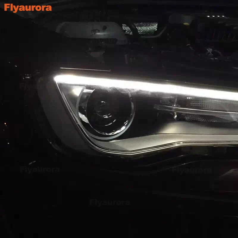 2 шт. автомобиль Стиль светодиодный фары для автомобиля Audi A3 2013-2016 налобный фонарь