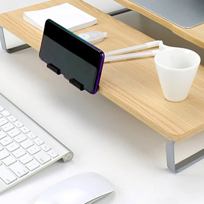 

Classic Monitor Stand with Mobile Phone Holder - Compatible with 24inch iMac