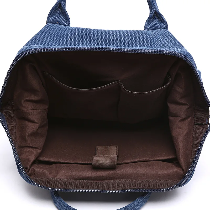 Мужской холщовый рюкзак Scione винтажный школьный для мужчин и женщин дорожный на