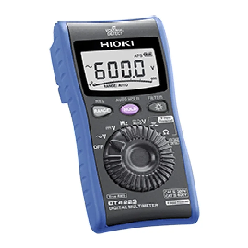 Компактный мультиметр HIOKI DT4223 с цифровым дисплеем карманный цифровой DMM функцией