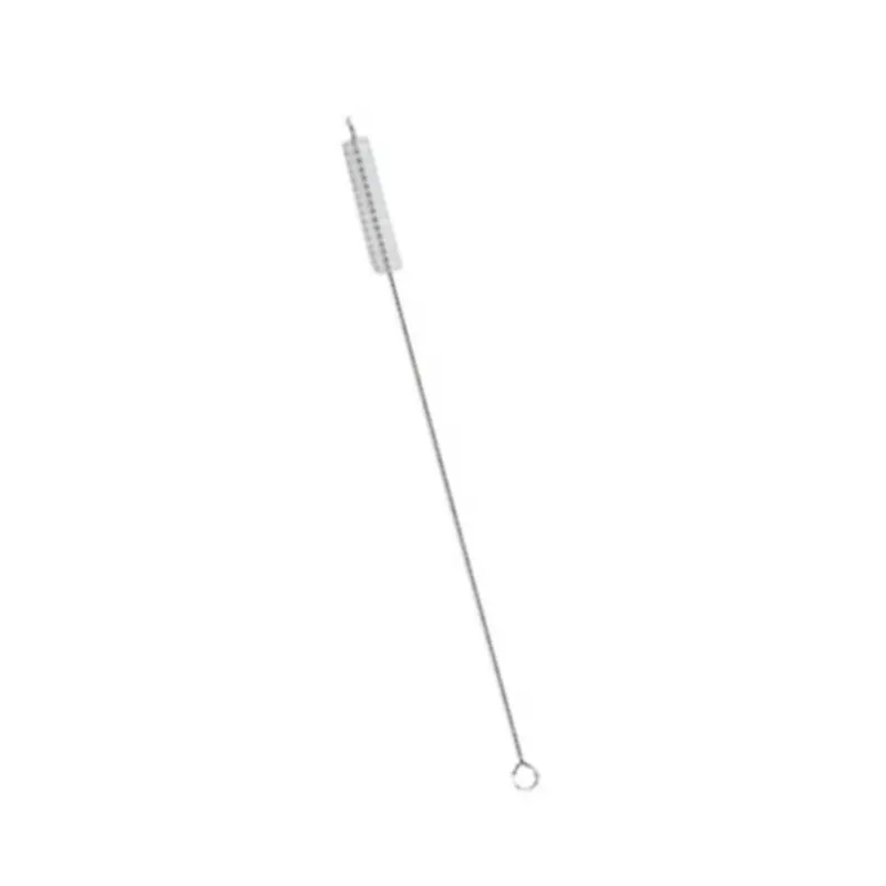 Urijk Reusablew Drinking Straw Colorful Straw Silicone Sleeve With Clear Brush Bar Supplies Stainless Steel Straw High Quality - Цвет: brush