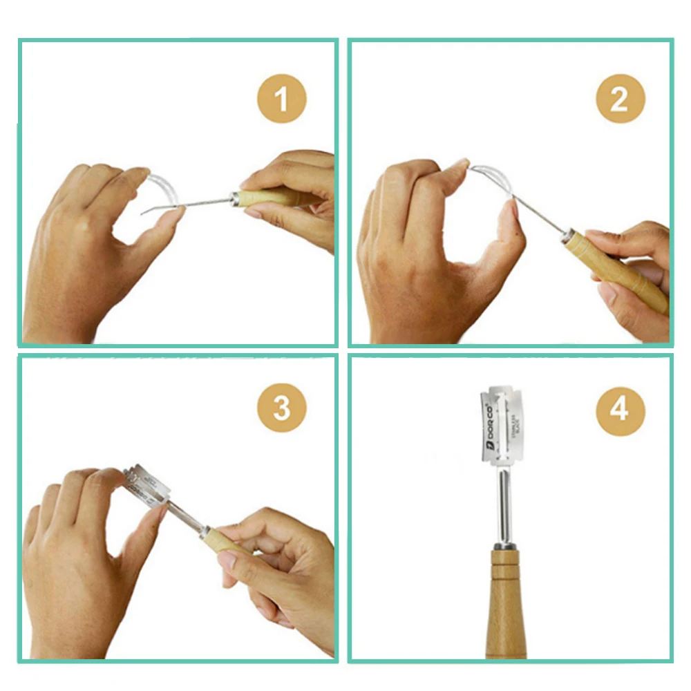 Резак для хлеба французские лезвия кухонные гаджеты/аксессуар выпечки с длинной