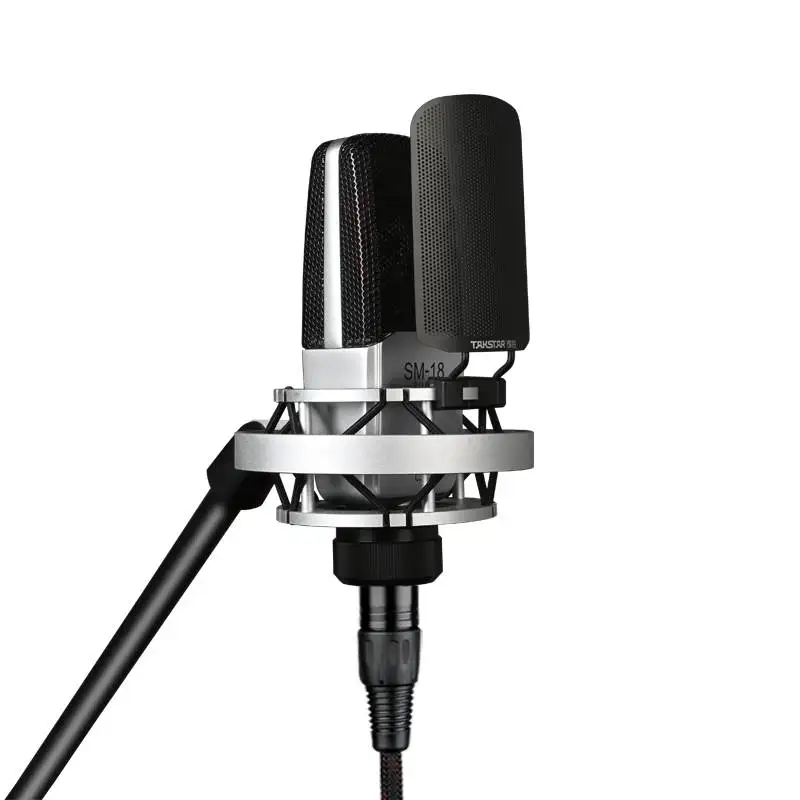 Takstar SM-18 чистый профессиональный микрофон для записи с низким уровнем