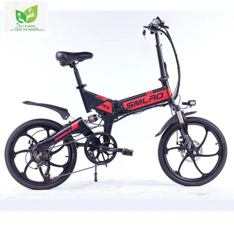 Electric Bicycle Assisted Mountain Folding Bike 36v 10AH 350W Powerful 20Inch Double Disc Brake Electric vehicle men women