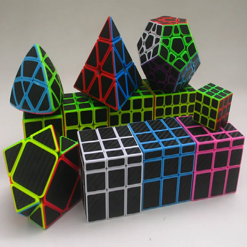 Zcube черный углеродное волокно куб серии два шага три четыре пять заказ зеркальная