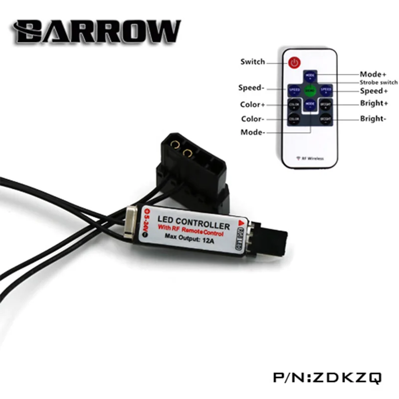 Barrow SDKZQ/ZDKZQ LRC 1 0 12 В 4 контакта RGB Управление освещением ручной тип/дистанционное