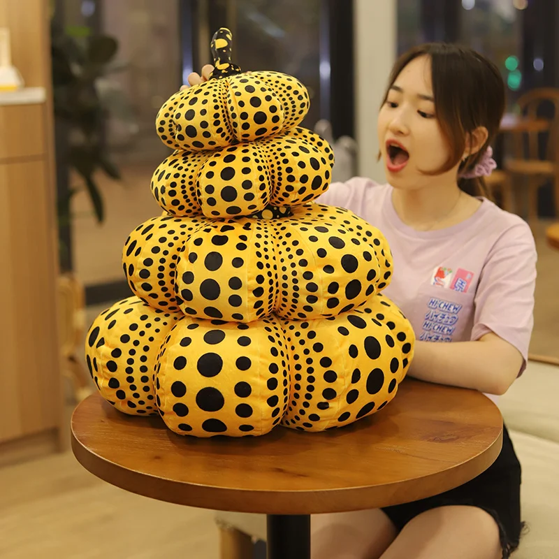 Хэллоуин Murakami Подушка с изображением тыквы Yayoi Kusama тот же искусственная кукла
